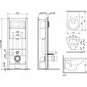 Инсталляция Damixa Jupiter DX77.IS10151.1738