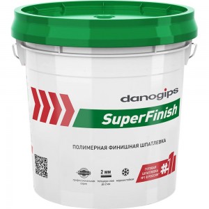 Шпатлевка универсальна SUPER FINISH (3 л) DANOGIPS 606395