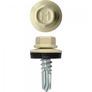 Кровельный саморез по металлу Daxmer 5,5х19 RAL 1015 250шт 05466 Кровельный саморез по металлу Daxmer 5,5х19 RAL 1015 250шт 05466