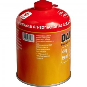 Газовый баллон DAYREX-104 450 гр. 629936 00-00000997