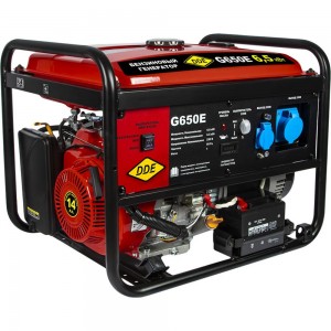 Бензиновый генератор DDE G650Е 917-439