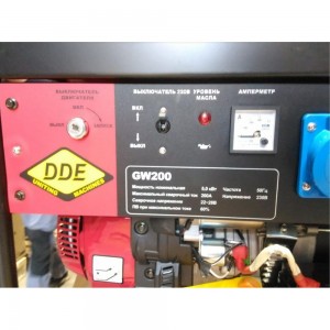 Сварочный генератор DDE GW200 917-484