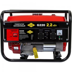 Бензиновый генератор DDE G220 2,2 кВт 5,5 л.с. 919-945