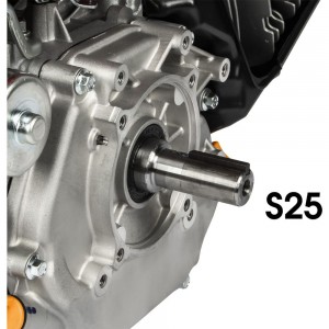 Двигатель бензиновый 4Т E1500E-S25 (15 л.с., 420 куб. см, к/л 25 мм, шпонка, элстарт) DDE 794-708