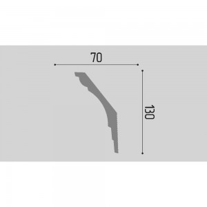 Карниз Де-Багет П10 