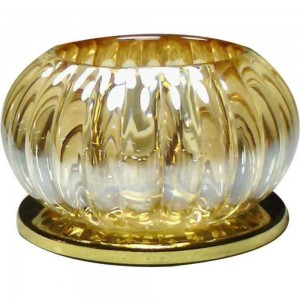 Встраиваемый светильник De Fran G9 золото+перламутровый бежевый, FT 9270 GDCP
