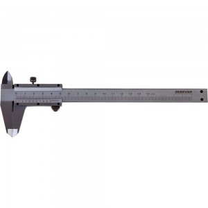 Нониусный штангенциркуль DeBever 150 мм, 0.05 мм, тип I, ГОСТ 166-89, со сборной рамкой DB-S-VC15005