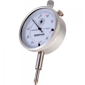Индикатор часового типа DeBever 0-10 мм, 0.01 мм DB-S-HI1001