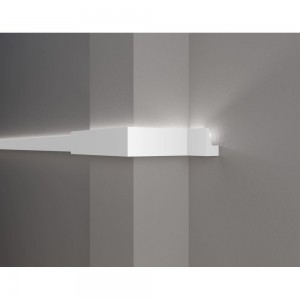 Потолочный карниз Decor-Dizayn ударопрочный влагостойкий под LED подсветку 40Х25Х2000 мм DD616