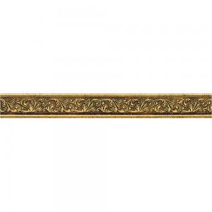 Молдинг стеновой ударопрочный влагостойкий античное золото Decor-Dizayn 32x9Х2400 мм 232-552/1