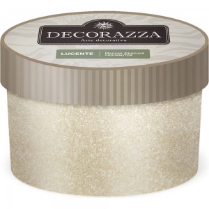 Наполнитель для придания декоративного эффекта DECORAZZA LUCENTE Glitter argento GL A 30 г DGL-A-030
