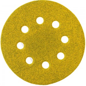 Круг шлифовальный на бумаге СА331 (125 мм; 8 отверстий; Р80) Deerfos 7930091773756