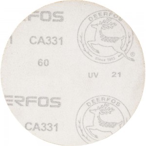 Круг шлифовальный на бумаге СА331 (150 мм; без отверстий; Р60) Deerfos 7930091773589