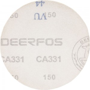 Круг шлифовальный на бумаге СА331 (125 мм; без отверстий; Р150) Deerfos 7930091773947