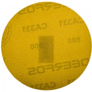 Круг шлифовальный на бумаге СА331 (125 мм; без отверстий; Р600) Deerfos 7930091774036