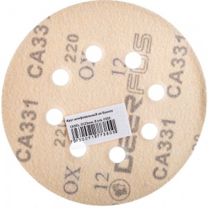 Круг шлифовальный на бумаге СА331 (125 мм; 8 отверстий; Р220) Deerfos 7930091773800