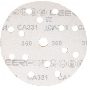 Круг шлифовальный на бумаге СА331 (150 мм; 15 отверстий; Р360) Deerfos 7930091773367