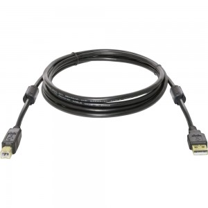 USB кабель Defender USB04-06PRO USB2.0 AM-BM, 1.8м 87430