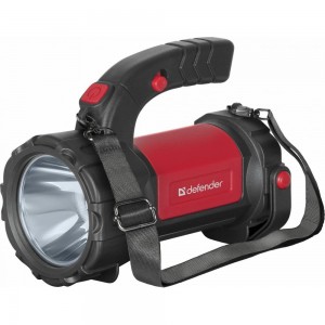 Кемпинговый фонарь Defender FL-21, LED+COB поворотн ручка,Li АКБ, красный 92012
