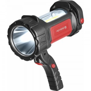 Кемпинговый фонарь Defender FL-21, LED+COB поворотн ручка,Li АКБ, красный 92012