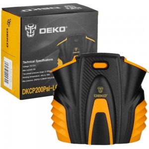 Автомобильный цифровой компрессор DEKO DKCP 200 Psi, LCD Plus 065-0796
