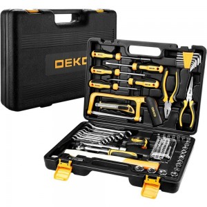 Профессиональный набор инструмента для дома и авто в чемодане DEKO DKMT89 065-0737
