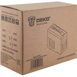 Сварочный аппарат DEKO DKWM200A LCD Advanced 051-4676