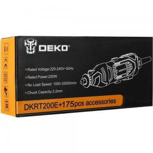 Электрический гравер DEKO DKRT200E 063-1416