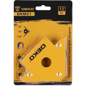Уголок магнитный для сварки DKMC1 (45/90/135 градусов; 12 кг) DEKO 065-0640