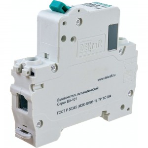 Автоматический выключатель DEKraft ВА101-1P-063A-C 11060DEK 121907