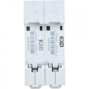 Автоматический выключатель DEKraft ВА101-2P-016A-C 11066DEK 121910