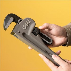 Трубный ключ Стиллсона DELI DL105018 облегченный, 405 мм ширина захвата 60 мм, алюминиевый сплав + CrMo 114787