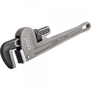 Трубный ключ Стиллсона DELI DL105014 облегченный, 320 мм, ширина захвата 48 мм, алюминиевый сплав + CrMo 114786