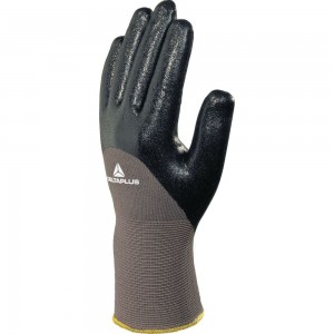 Полиамидные перчатки с двойным нитриловым покрытием Delta Plus VE713 р. 7 VE71307
