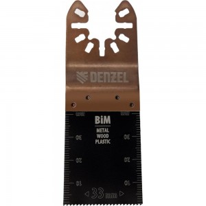 Насадка режущая пазовая прямая BiM по металлу и дереву 33x1.4 мм для МФИ Denzel 782305