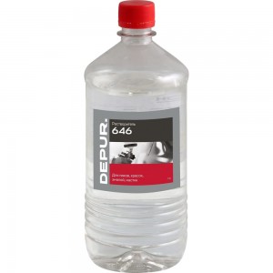 Растворитель DEPUR Р-646 бутылка ПЭТ 1 л DPR5504