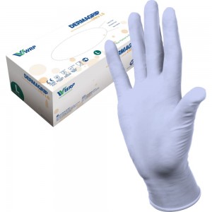 Смотровые перчатки DERMAGRIP ULTRA LS, нитрил, 200 штук, размер L CT0000000549