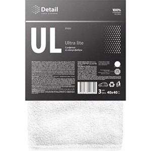 Салфетка из микрофибры Detail Ultra Lite 3 шт., 40х40 см DT-0215