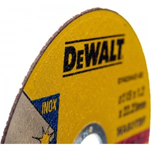 Круг отрезной по металлу INDUSTRIAL (115х22,2 мм) Dewalt DT42240Z