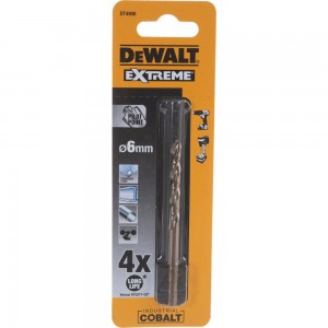 Сверло по металлу COBALT 5% (6х93х52 мм) Dewalt DT4908