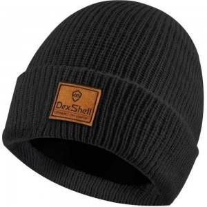 Водонепроницаемая шапка DexShell Watch Beanie DH322BLK, черный, размер 56-58 см DH322BLK