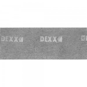 Сетка шлифовальная абразивная водостойкая (3 шт; 105x280 мм; Р 60) DEXX 35550-060_z01