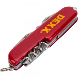 Складной нож DEXX 10 функций, пластиковая рукоятка 90 мм, 47645