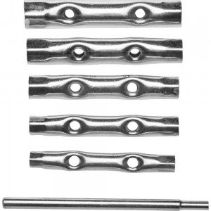 Набор трубчатых ключей DEXX 6 -17 мм, 6 предметов 27192-H6