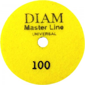 Круг алмазный гибкий шлифовальный Master Line Universal (100х15 мм; №100; сухая/мокрая) Diam 000624