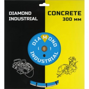 Диск алмазный сегментный по бетону (300х25.4 мм) Diamond Industrial DIDC300