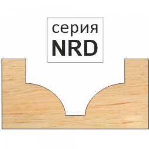 Фреза фасонная кромочная (24 мм; хв-к 6 мм; R12 мм) NRD624 DJTOL 760