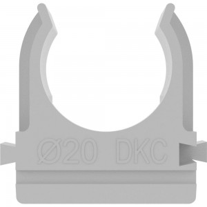 Держатель с защелкой DKC д20 мм упак 10 шт 51020R10