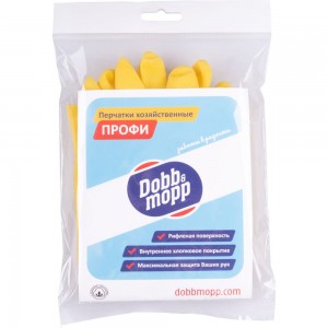 Хозяйственные перчатки DOBB&MOPP ПРОФИ, р. M 3.8.01.003