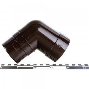 Колено DOCKE PREMIUM (72 градуса; шоколад) PVSB-1050